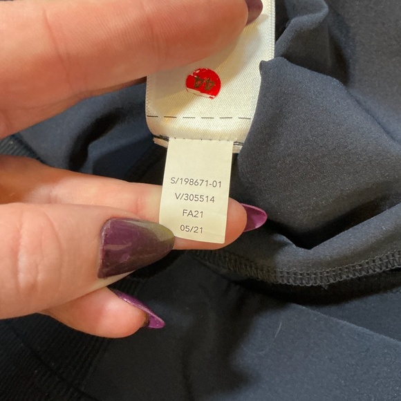 Athleta Brooklyn Ankle Pant Navy Blue Size 10 Stretch Travel Work Pant - Picture 7 of 8